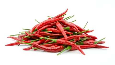 Red/Green Chilli Padi — 6