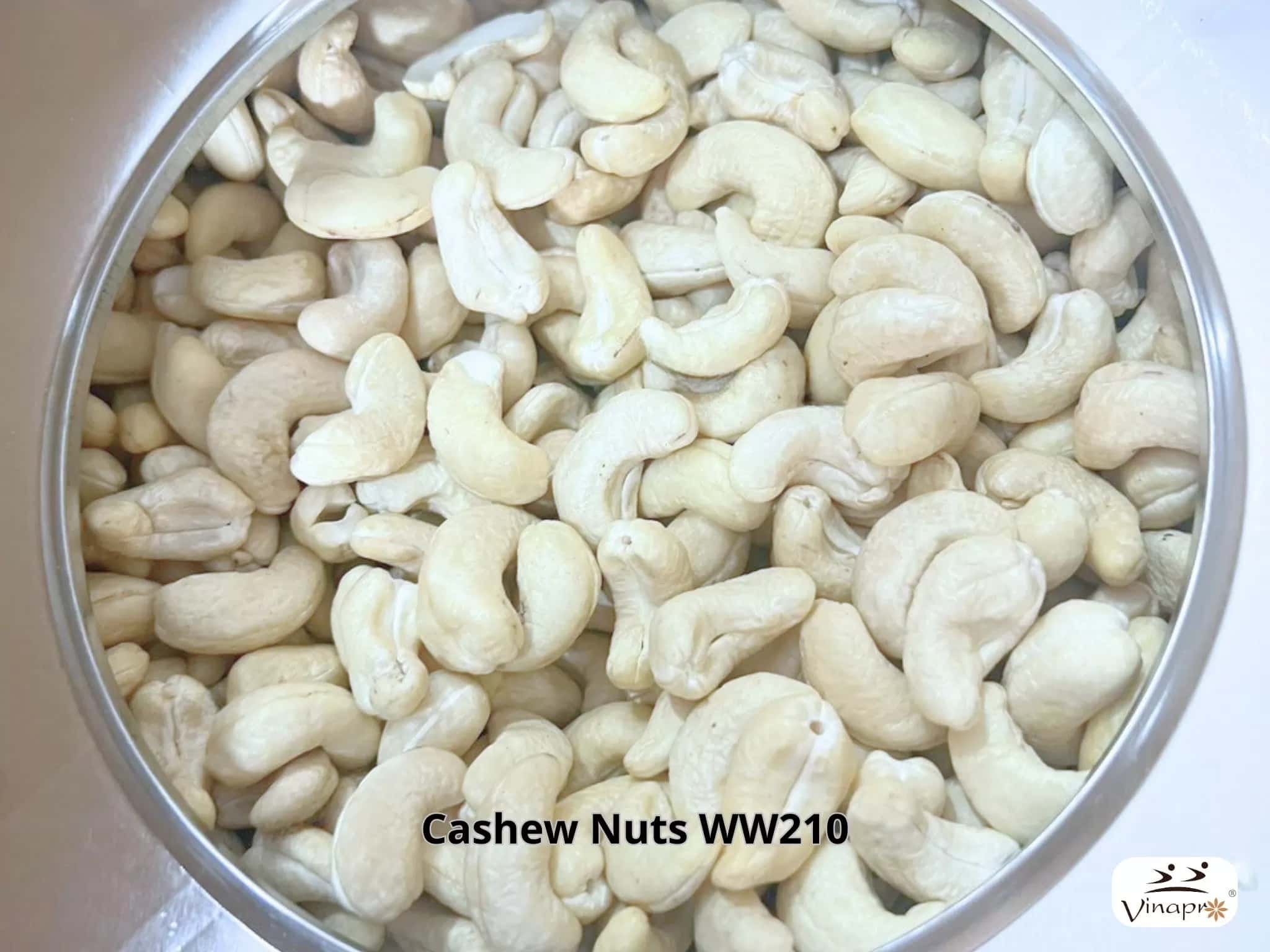 White Whole Cashew Nuts WW160, WW180, WW210 — 1