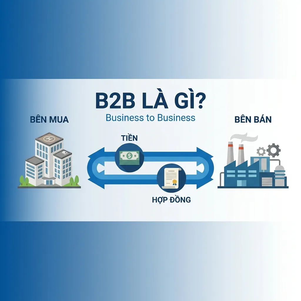 B2B là gì - Mô hình kinh doanh B2B trong thương mại quốc tế
