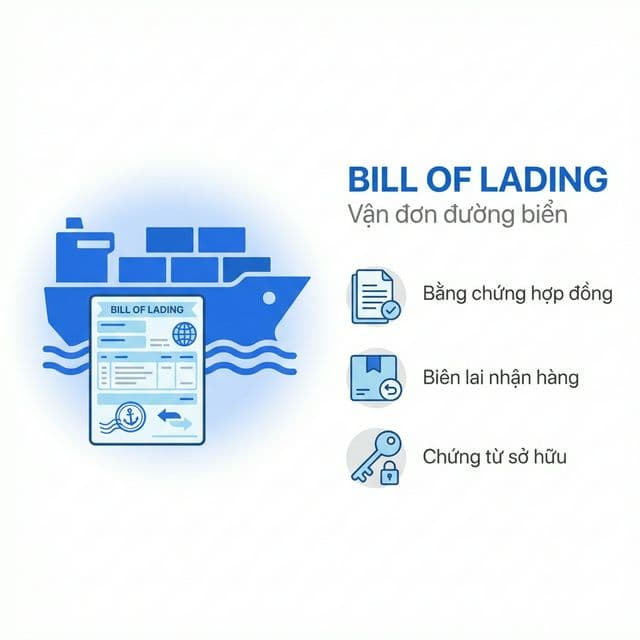 Bill of Lading - Vận đơn đường biển trong xuất nhập khẩu