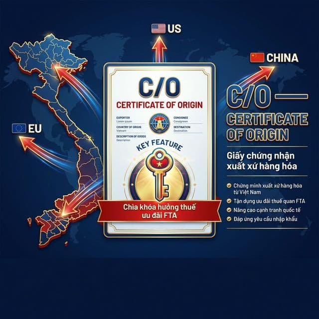 Certificate of Origin - Chứng nhận xuất xứ hàng hóa