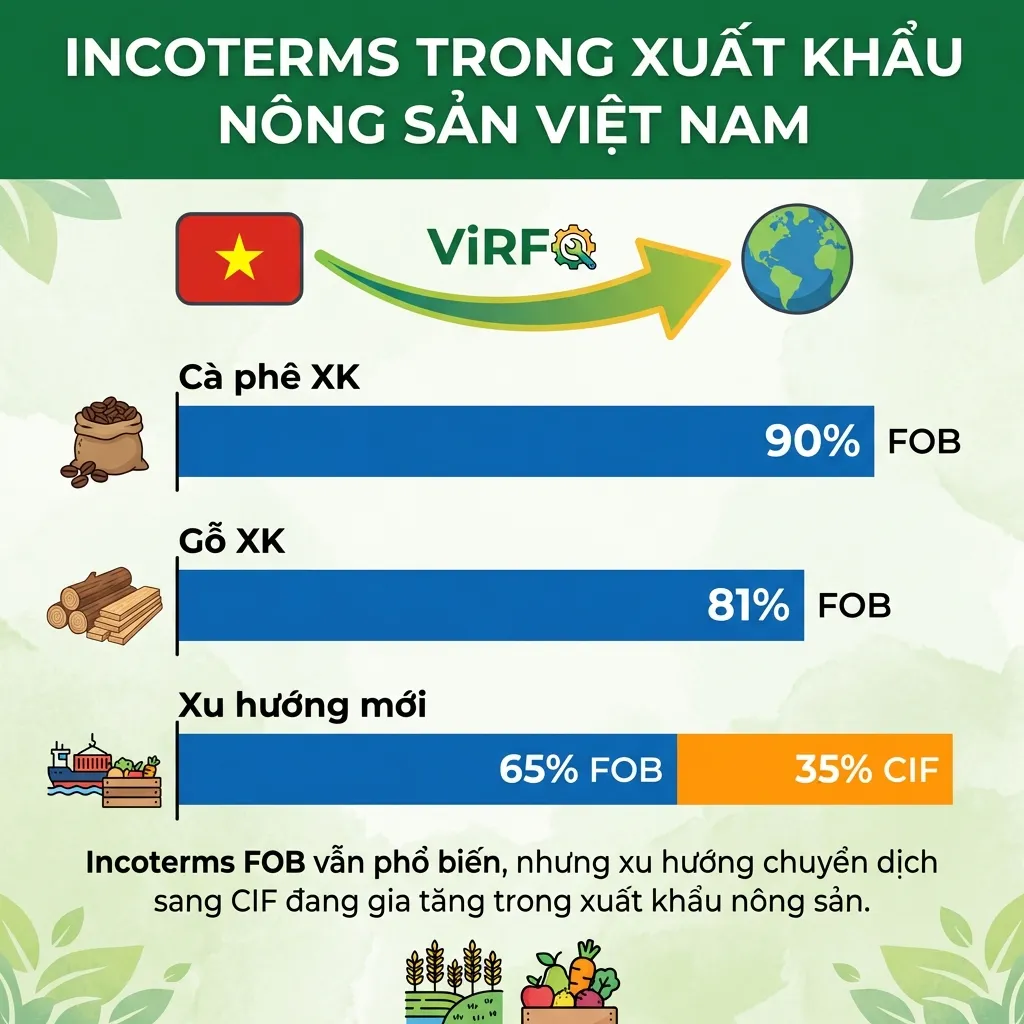 Incoterms 2020 trong xuất khẩu nông sản Việt Nam