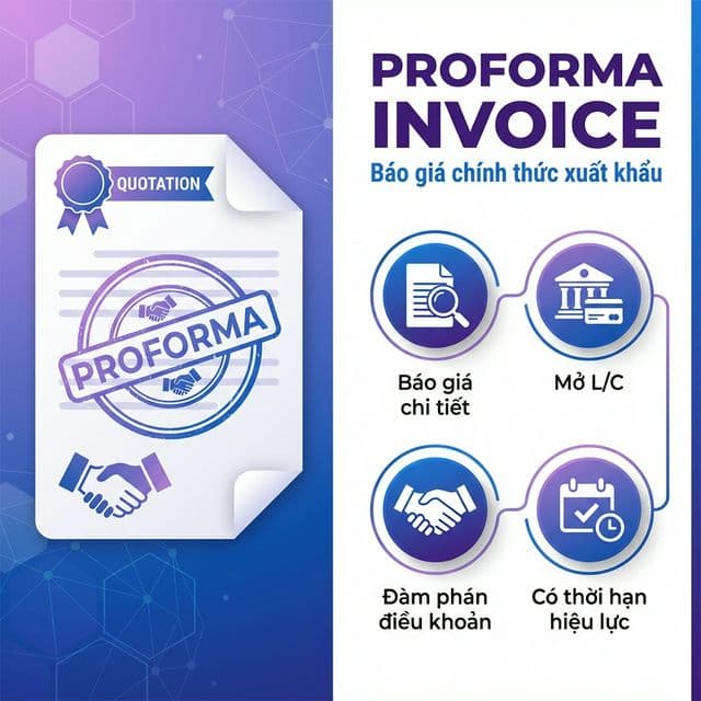 Proforma Invoice - Hóa đơn chiếu lệ xuất khẩu