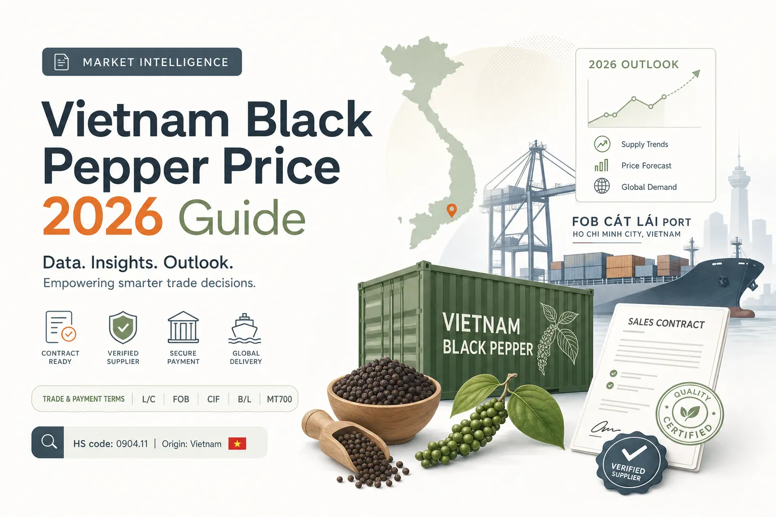 Vietnam Black Pepper Price 2026 Guide