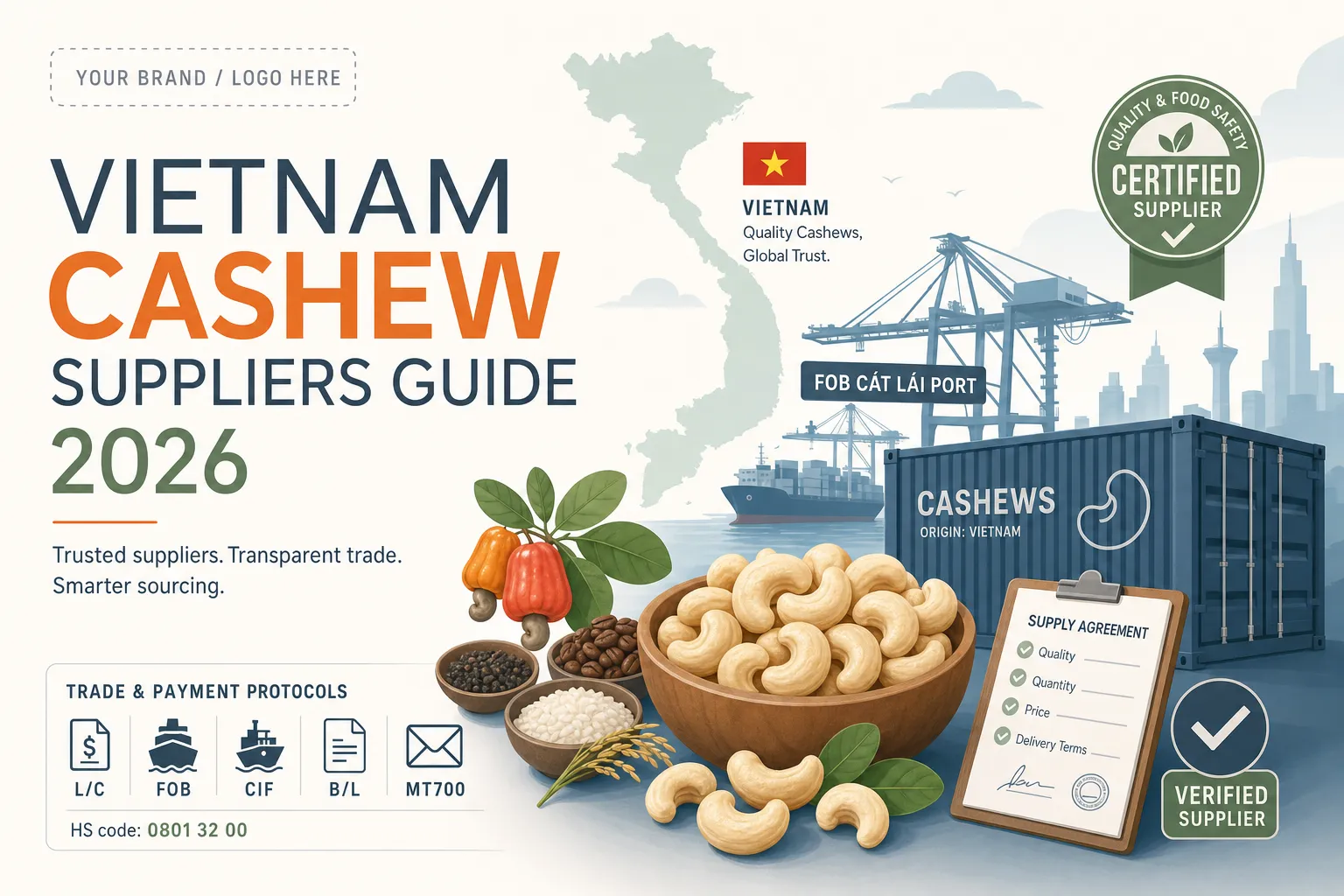 Vietnam Cashew Suppliers Guide 2026