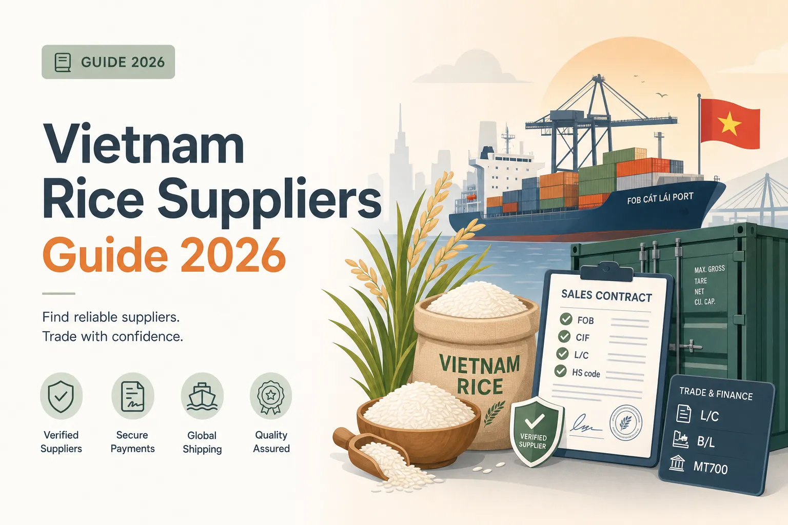 Vietnam Rice Suppliers Guide 2026