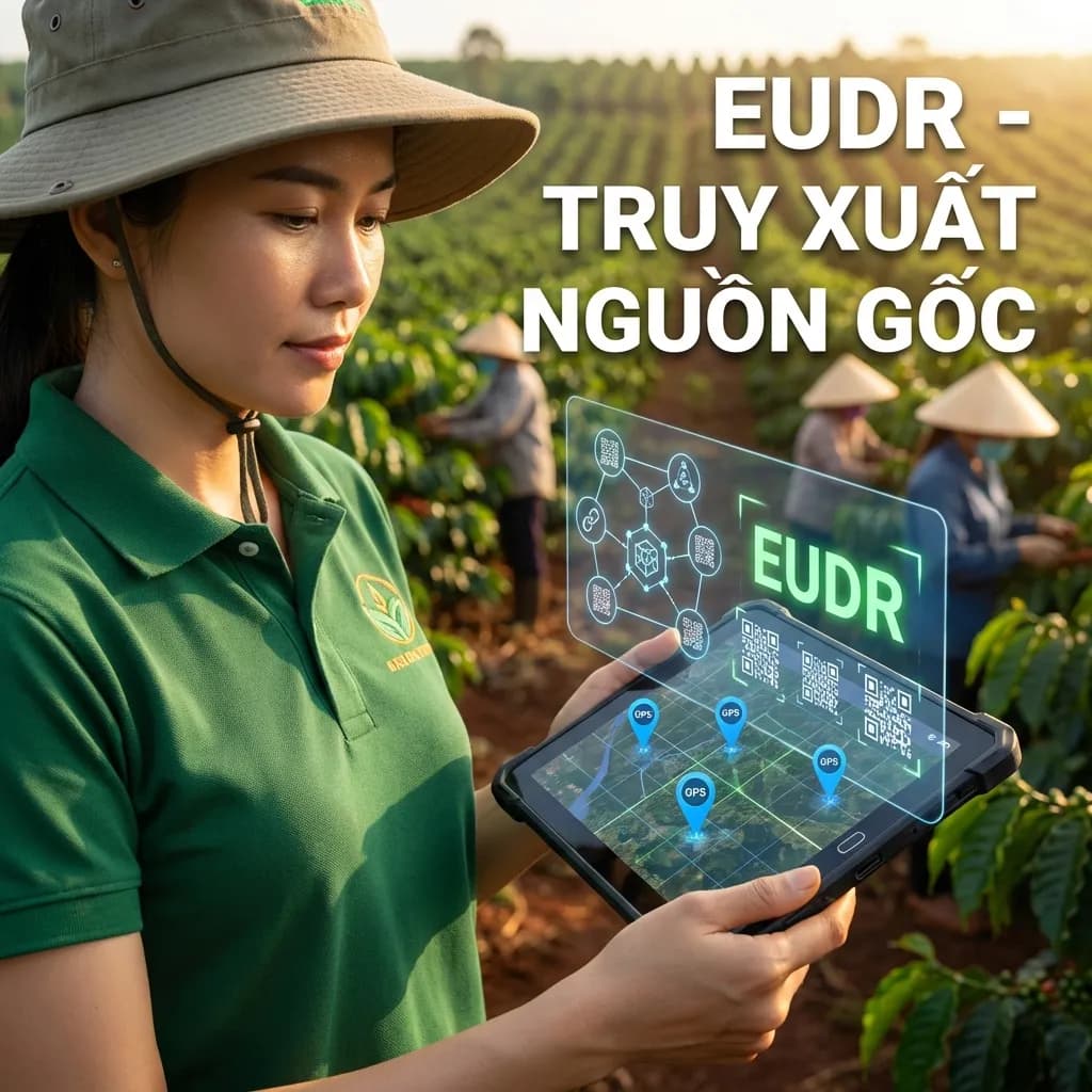 Truy xuất nguồn gốc cà phê đáp ứng EUDR