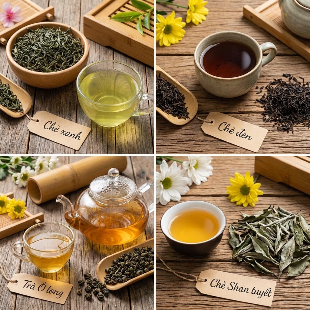 Các loại chè xuất khẩu Việt Nam