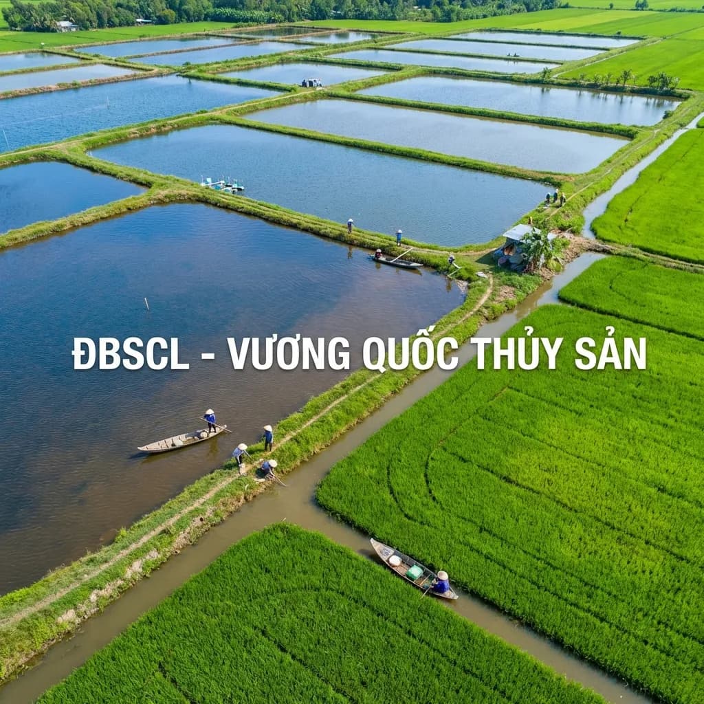 Vùng nuôi thủy sản Đồng bằng sông Cửu Long