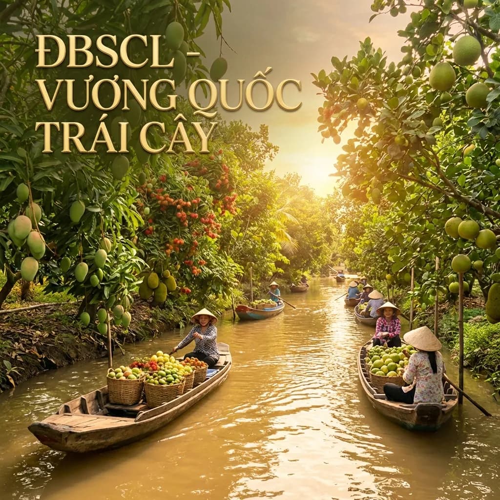 Vườn trái cây Đồng bằng sông Cửu Long